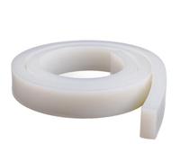 Wansiman Striscia di esclusione,Striscia di Silicone Quadrata Solida,siliconica Solida Guarnizione,Guarnizioni di Tenuta,Resistente Temperature,per Giunti in Porte,finestre,pareti e soffitti