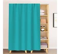 Wansiman Tende per Finestre Antipolvere,Sospesa Noren Tende,Tende della Scarpiera,Tende per Armadi,Tenda per Armadio per La Privacy,con Guida di Scorrimento,per Mobili da Cucina,Guardaroba,Bagno