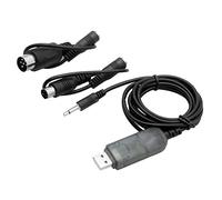 WANSUPYIN 2024 1 x Cavo Simulatore USB con Kit Cavi Adattatore RC Elicottero Aereo Auto Formazione per FlySky FS-SM100