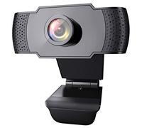 wansview - Webcam 1080p con microfono, per computer fisso e portatile, USB 2.0, per videochiamate, studio, conferenze, registrazione, giochi con clip girevole