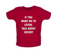 Want Me A Ascolta,Parlare About Cricket - Bambino T-Shirt / Body - Player Stokes