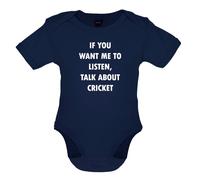 Want Me A Ascolta,Parlare About Cricket - Bambino T-Shirt / Body - Player Stokes