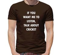 Want Me A Ascolta, Parlare About Cricket - T-Shirt - Player Stokes Radice Cup