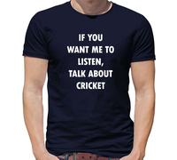 Want Me A Ascolta, Parlare About Cricket - T-Shirt - Player Stokes Radice Cup