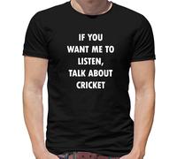 Want Me A Ascolta, Parlare About Cricket - T-Shirt - Player Stokes Radice Cup