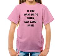 Want Me A Ascolta, Parlare About Freccette - T-Shirt - 180 Littler Mvg