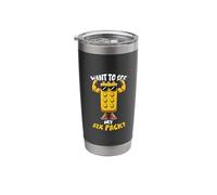 Want To See My Six Pack Building Brick Builder Divertente Bicchiere termico in acciaio inox doppia parete