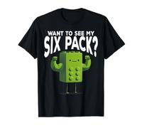 Want To See My Six Pack Giocattoli di Costruzione di edifici Maglietta