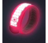 Wantalis, Bracciale di Sicurezza con Luce LED, Rosa (Rosa)