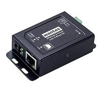 Wantec 2wIP - Adattatore Ethernet a 2 fili con PoE, morsetti a vite, lato switch, con alimentatore di rete da 65 Watt