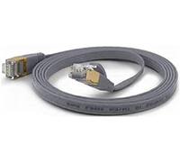 wantecWire 7072 Extra Sottile Cavo Patch con Top qualità Grigio