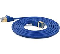 wantecWire Patch Cable Cat.7 Cable Cat.6 Connector SSTP Shielded Length 10 m Blu