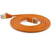 wantecWire 7143 Ultra Slim Patch Cable Orange