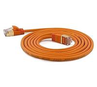 wantecWire 7144 Extra Sottile Cavo Patch con Top qualità Arancione