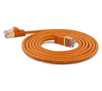 wantecWire 7149 Extra Sottile Cavo Patch con Top qualità Arancione