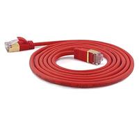 wantecWire 7158 Extra Sottile Cavo Patch con Top qualità Rosso