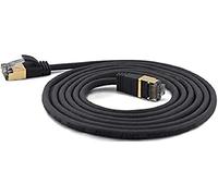 wantecWire 7204 Extra Sottile Cavo Patch con Top qualità Nero