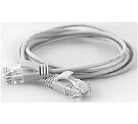 wantecWire 7230 Extra Sottile Cavo Patch con Top qualità Bianco