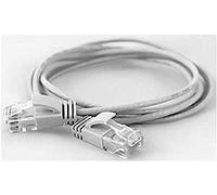 wantecWire 7231 Extra Sottile Cavo Patch con Top qualità Bianco