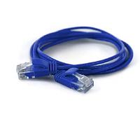 wantecWire 7243 Extra Sottile Cavo Patch con Top qualità Blu