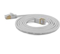 wantecWire Extra Thin Patch Cable CAT.7 Cable CAT.6 Connector SSTP Shielded Leng