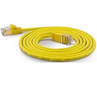 wantecWire Extra Thin Patch Cable CAT.7 Cable, CAT.6 Plug SSTP Shielded yellow L