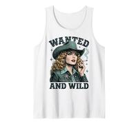 Wanted And Wild Cowgirl Smoking Canotta