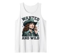 Wanted And Wild Cowgirl Smoking Canotta