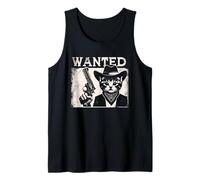 Wanted Kitten - Poster divertente con gatto cowboy Canotta
