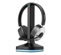 Wantek Cuffie wireless con microfono,Cuffie senza fili Bluetooth per PC