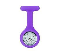 Wantoper - Orologio da tasca in silicone per infermieri, orologio da tasca e da appendere, con spilla, orologio da tasca, 03,