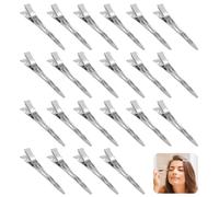 WANTOUTH 70 Pezzi Becchi D'oca per Capelli in Metallo 2,2 Pollici Fermagli per Capelli a Becco D'anatra Clip Capelli Donna Fermagli per Capelli per Parrucchieri per Capelli Arricciati e Parrucchiere