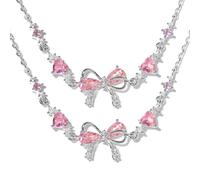 WANTUSHUI - Braccialetto con fiocco, bracciale di amicizia, l'amicizia è come una fiocco, bracciale di amicizia regolabile con fiocco, bracciale di amicizia, bracciale da donna, Non pietra preziosa