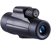 WANWEN 10-30X42 Monoculare Monoculare Ad Alta Potenza Compatto con Visione Notturna Lente Bak4 Prism Fmc Monoculare con Adattatore Smartphone per Il Bird Watching in Viaggio Little Surprise
