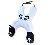 WANWEN H-Shape Car Pillow for Kids, Car Sleep Support Cushion, Neck Support Travel Cushion for Car Seat Safety, Soft Breathable Headrest for Children (bear)
