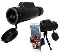 WANWEN Zoom Monoculare, Portatile 10X50 Telescopio Bicolore ad Alta Definizione Mirino per Esterni con Bussola, treppiede e Occhiello sospeso Little Surprise