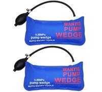 WANYI 2 Pezzi Pompa ad Aria per Finestrini Air Wedge Pump Gonfiabile Cuscino Cuneo Gonfiabile per Installazione di Finestre Porte Mobili Sportelli Auto Riparazione (L)