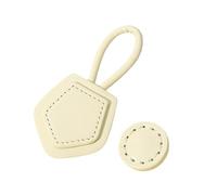 WANYI 4 Pezzi Bottoni in Corno in Pelle con Corda, Alamari Bottoni Cappotto in Corno PU Bouton Mercerie per Cappotto Cardigan Decorazioni