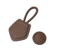 WANYI 4 Pezzi Bottoni in Corno in Pelle con Corda, Alamari Bottoni Cappotto in Corno PU Bouton Mercerie per Cappotto Cardigan Decorazioni