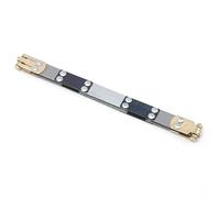 WANYI 4 Pezzi Cerniere Interne in Metallo Flessibili, Chiusura a Molla per Borse, Telaio Interno Flessibile, Cerniere Borsa a Molla Clip per DIY Borsa Portamonete(24.5CM)