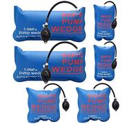 Wanyi 6 Pezzi Pompa ad Aria per Finestre Pompa a Cuneo d'aria Gonfiabile Cuscino Air Pump Wedge per Montaggio di Finestre Porte Mobili Sportelli Auto Uso Domestico (S+M+L)