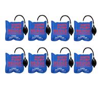 WANYIG 8 x Cuscinetti di montaggio quadrati Air Pump Wedge, cuneo pneumatico universale, cuscino di supporto fino a 300 kg