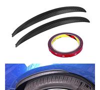 WANYIG Passaruota Universali Sopracciglia Auto Parafango 25CM Passaruota Estensione Parafanghi Auto Adesivi Fender Flares con Colla 3M(2 pezzi)