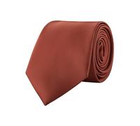 WANYING 8 cm Cravatta da Uomo Basic Classica Affari Casual Formale Festività Matrimonio Cerimonia - Tinta unita Marron Ruggine