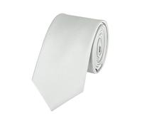 WANYING Cravatta stretta da uomo, 6 cm, larghezza 2,36", sottile, alla moda, casual, business, matrimonio, formale, informale, a strisce, tinta unita, Tinta unita Grigio chiaro, 6 × 145 cm