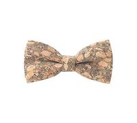 WANYING Papillon da Uomo in Sughero con Profilo in Legno e Chiusura A Spillo Già legato Regolabile Gentleman Casual Formal - Grana di Legno 21