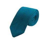 WANYING Uomo 7cm 2,75" Cravatta Ristretto Lavorata a Maglia Skinny Stretta Sottile Cravatta a Maglia Stile Retrò Vintage Sporty Casual Business Da lavoro Basic - Tinta Unita Blu Brillante
