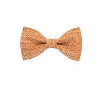 WANYING Uomo Legno Profilo Papillon con Gancio Chiusura Già Annodato Regolabile Gentiluomo Casual Formale - A Righe