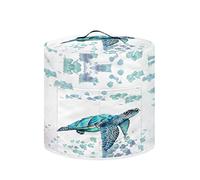Wanyint Copertura per fornello di riso con stampa tartaruga di mare per donna donna antipolvere copertura friggitrice ad aria copertura cucina pane fornello piccola decorazione