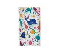 Wanyint Neultral - Copertura per fasciatoio in mussola, con stampa dinosauro, unisex, morbida, per bambini e bambine, adatta per materassino sagomato da 81,3 x 40,6 cm
